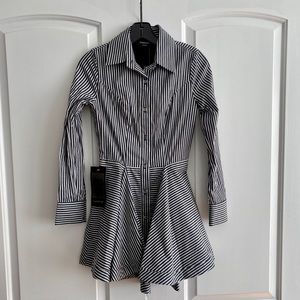 bebe Roselyn Fit and Flare Dress